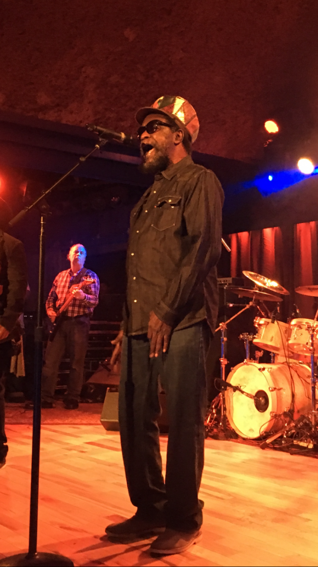 Duckie Simpson, lead singer and founding member of Black Uhuru performing at the Belly Up Tavern in San Diego | Courtesy of Stephen A. Cooper
