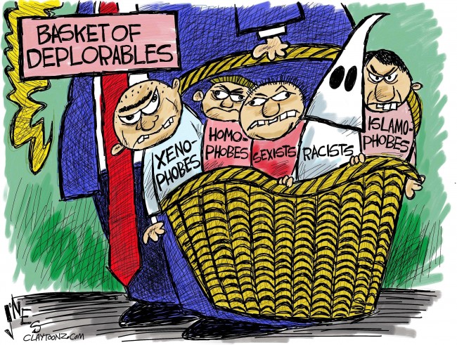 Image result for basket of deplorables cartoons