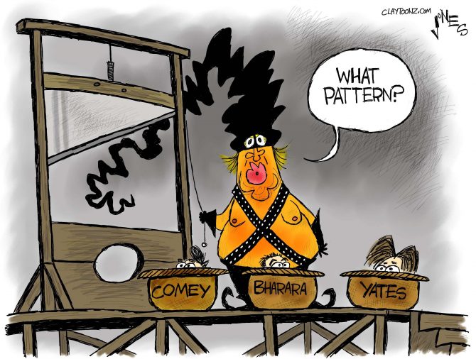 Cartoon: Firing Comey – The Moderate Voice