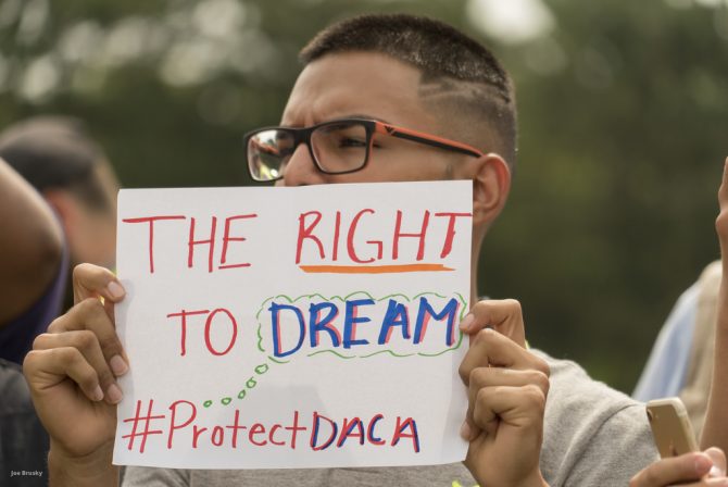 New York threatens to sue if Trump ends Obama-era DACA programme