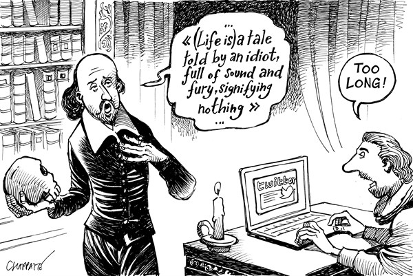 Cartoons: 400 years after Shakespeare - The Moderate Voice