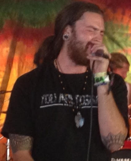 Nathan Feinstein, lead guitarist and vocalist of Iya Terra performs at 7th Annual Reggae on the Mountain | Courtesy of Stephen A. Cooper