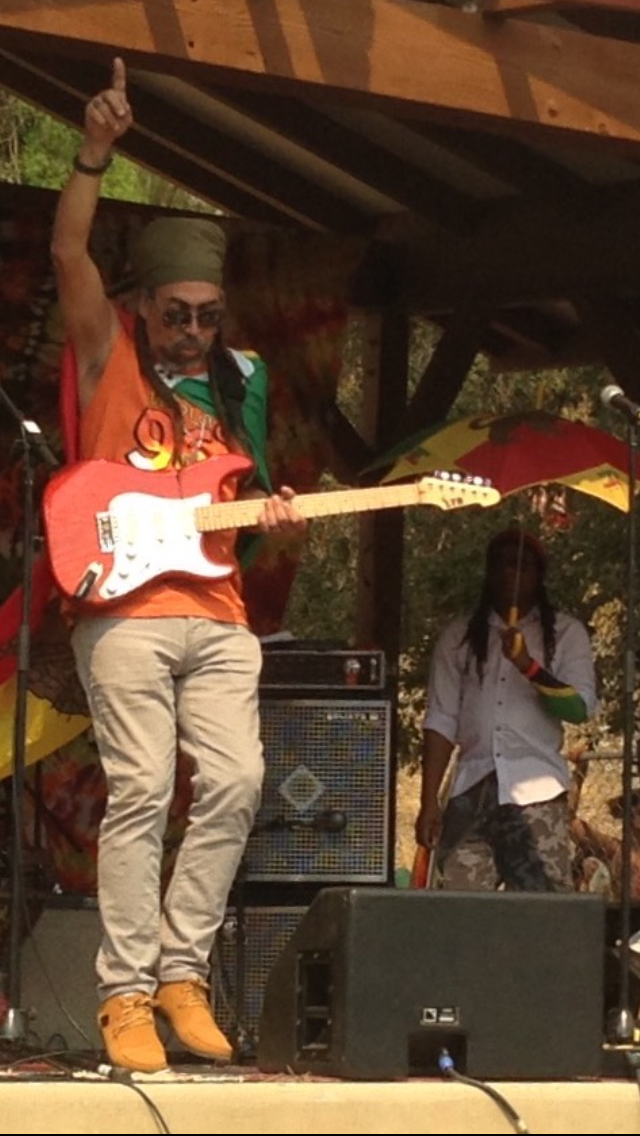 Third World guitarist Steven “Cat” Coore at 7th Annual Reggae on the Mountain | Courtesy of Stephen A. Cooper