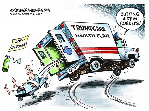 Cartoon : Trumpcare – The Moderate Voice