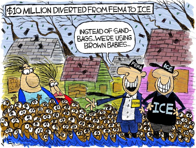 Cartoon: FEMA gets ICY – The Moderate Voice