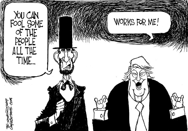 Cartoon: Honest Abe – The Moderate Voice