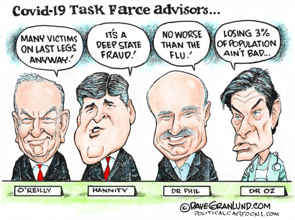 Covid 19 Task Farce (cartoon) – The Moderate Voice