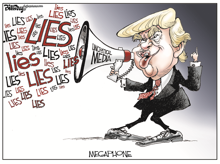Trump lies