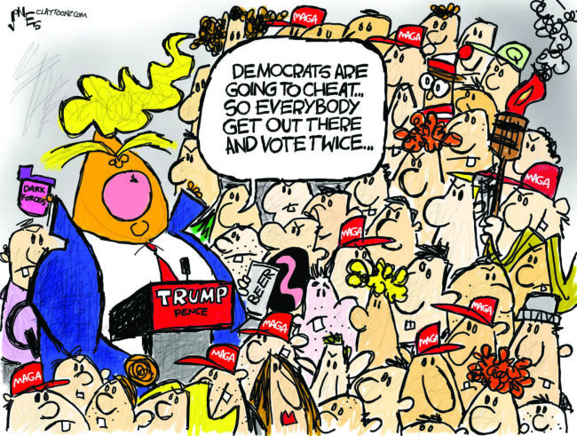 ONCE, TWICE, THREE TIMES A TRUMP VOTER (CARTOON AND COLUMN) – The ...