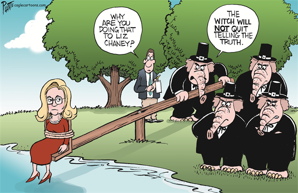 Liz Cheney (Cartoon) – The Moderate Voice