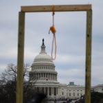 Jan 6th noose with Capitol in the background
