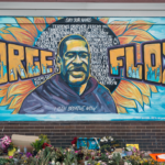 George Floyd mural