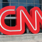 CNN logo outside office