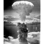 Bombing Nagasaki, Japan.