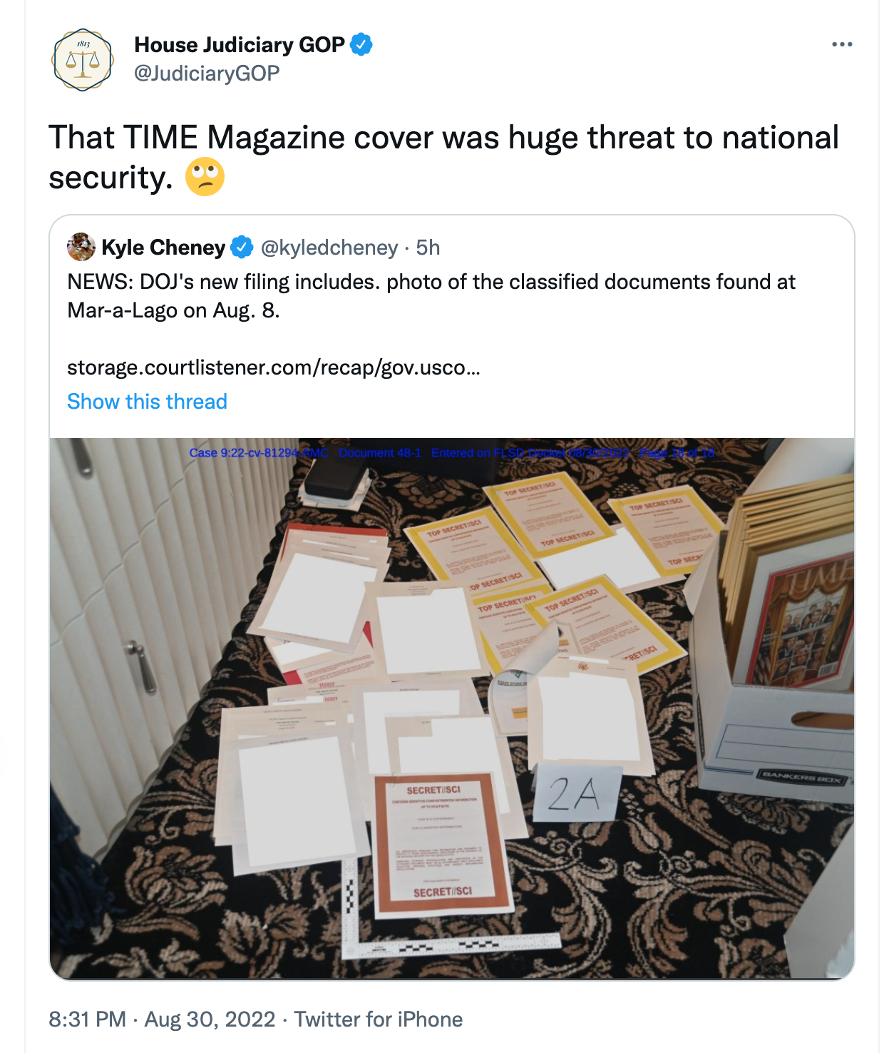 GOP tweet