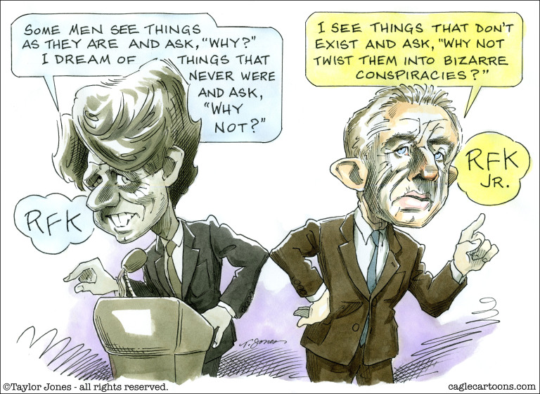 Rfk versus rfk jr cartoon the moderate voice