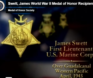 Medal of Honor Tuesday: Marine Corps 1st Lt. James Elms Swett