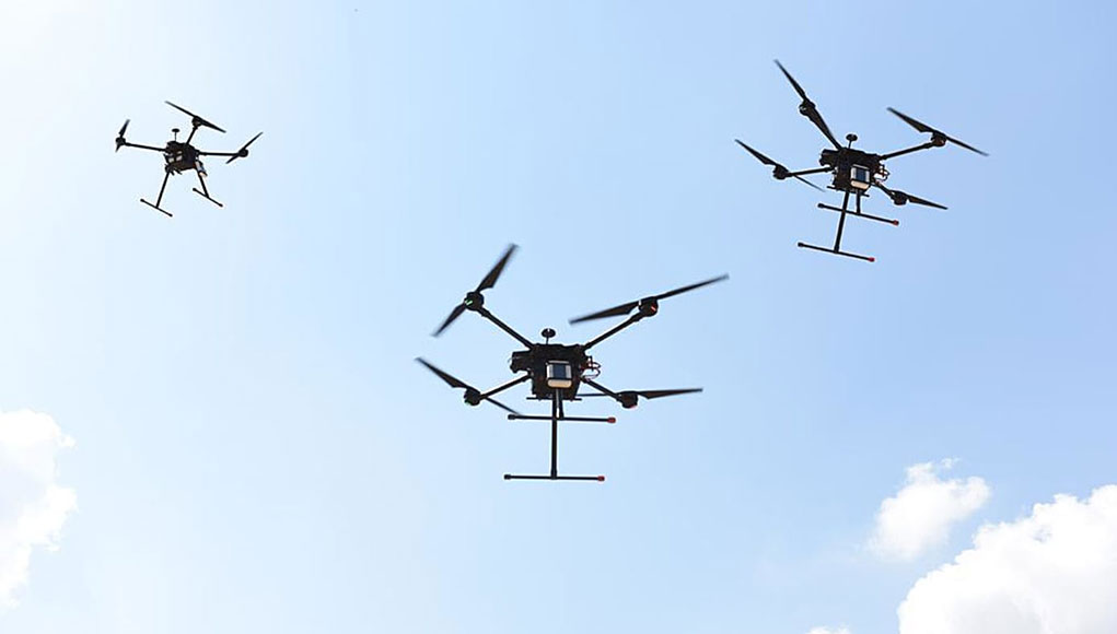 Israeli drone swarm
