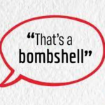 That's a bombshell