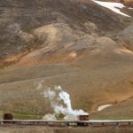 Geothermal plant in Iceland geothermal area