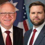 Tim Walz and JD Vance