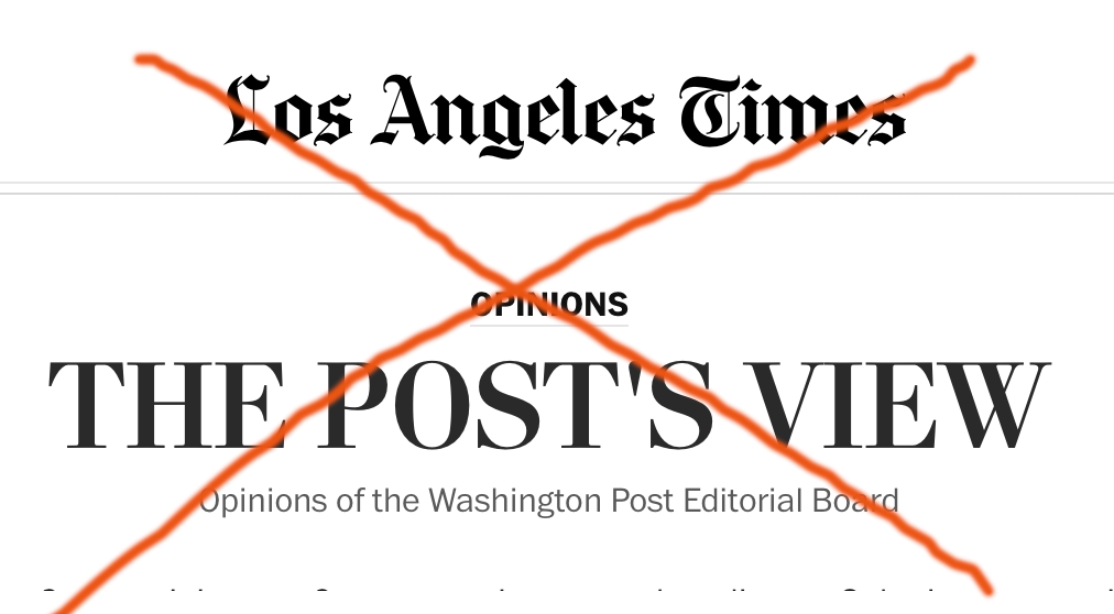 WApost LAtimes