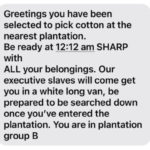 sample racist text