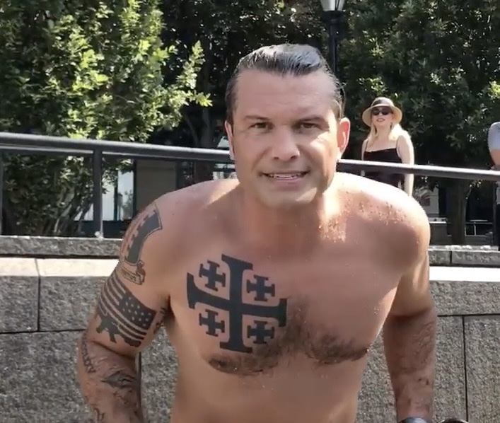 Pete Hegseth tattoos 