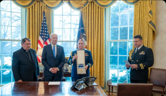 President Biden Awards Presidential Medal of Freedom with Distinction to His Holiness Pope Francis