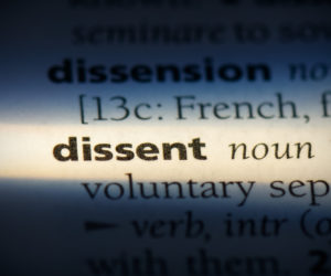 Dissent isn’t unlawful