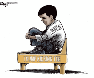 Trump’s racist hatred of birthright citizenship is one of his oldest cons