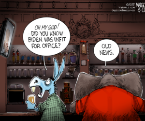 The sad defenders of Old Joe’s delusional hubris