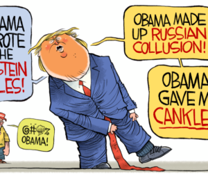 Why is Trump so obsessed with Obama?