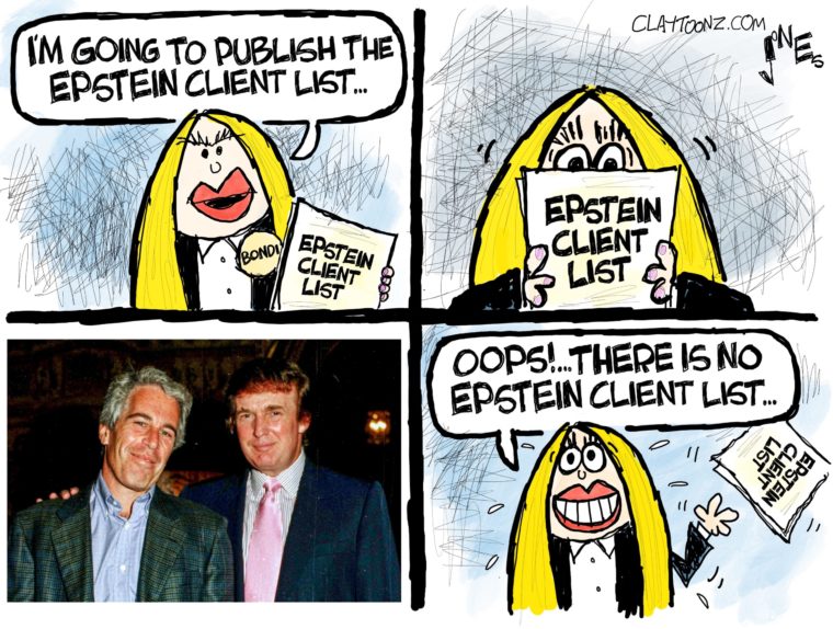 Epstein Client List (Cartoon and Column)