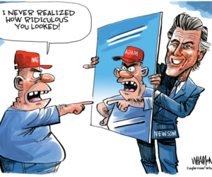 Gavin Newsom’s fight isn’t pretty, but it’s the war we must win