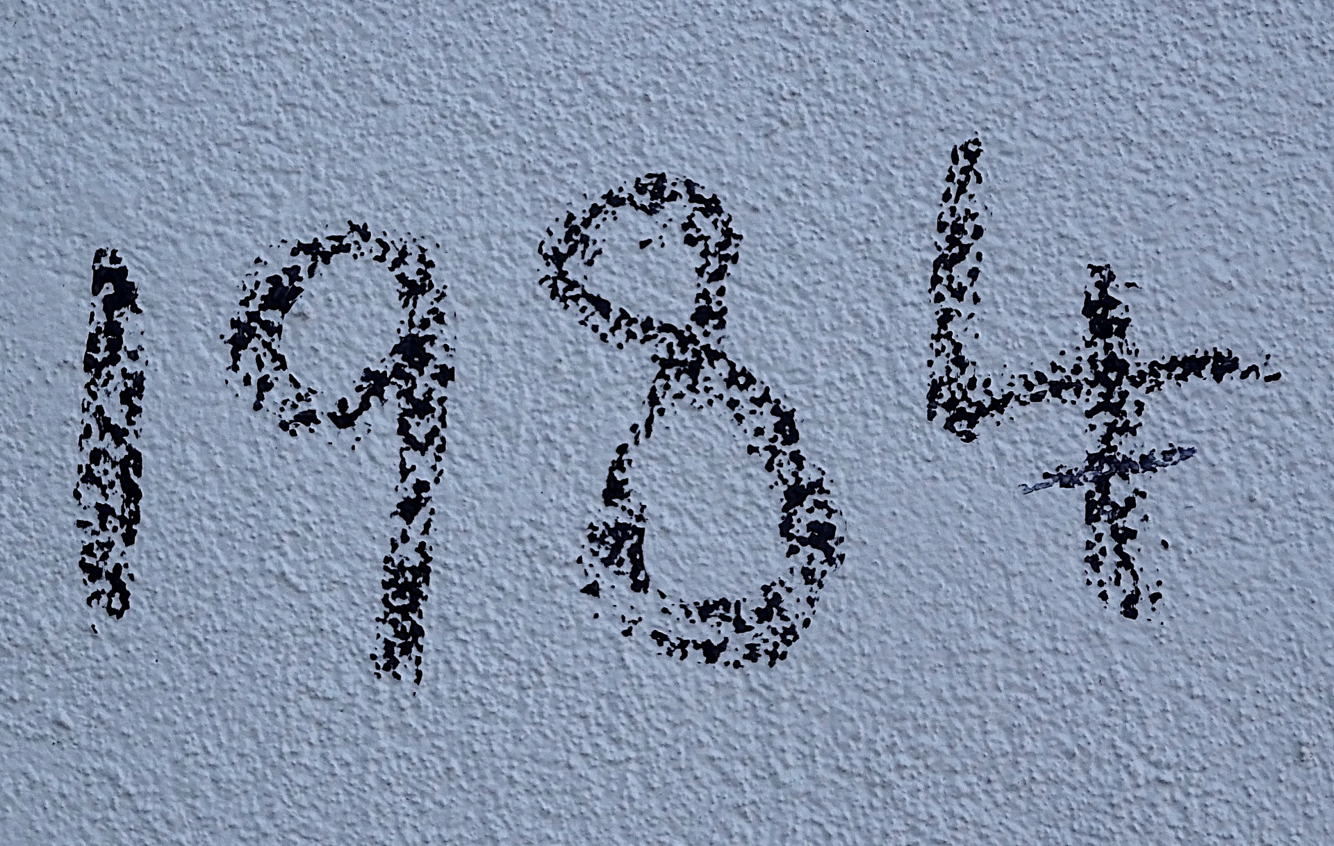 1984 grafitti