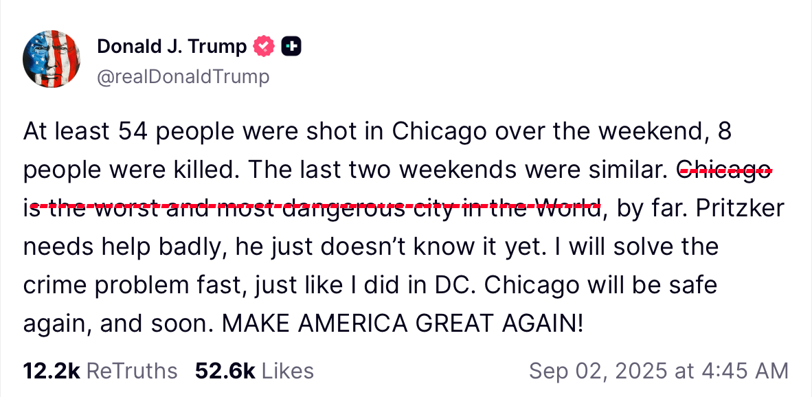 Trump Truth Social