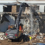 cropped image of East Wing demolition