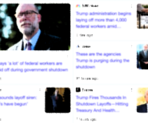 Lawsuit challenges legality of Trump’s firing civil service employees during shutdown