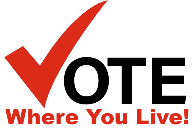 vote where you live