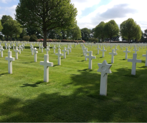 A Dark Cloud Hangs over the Margraten American Cemetery this Veterans Day