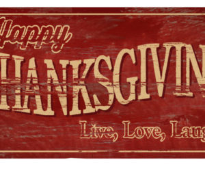 HAPPY THANKSGIVING