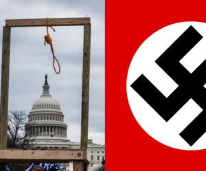 The Coast Guard flip-flop this week: swastikas and nooses