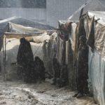 Flooded Palestinians