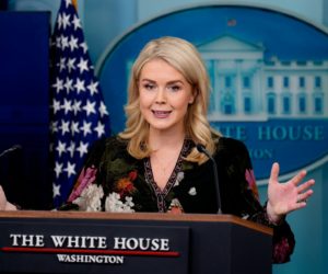 Karoline Leavitt’s White House briefing doublethink is straight out of Orwell’s ‘1984