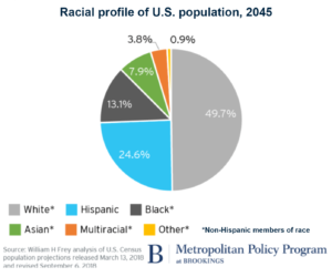 Non-Hispanic Whites will soon be a minority in the United States