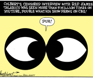 BOOMERANG: COLBERT’S CUT TALARICO INTERVIEW GETS MORE YOUTUBE VIEWS THAN BAD BUNNY