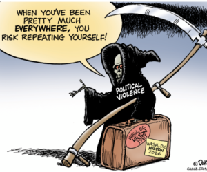 Bullets and bedlam: America at its worst