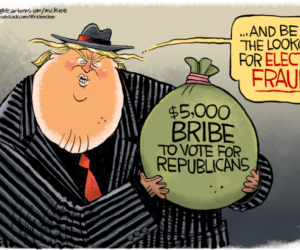 Are voters stupid enough to fall for Trump’s latest con?