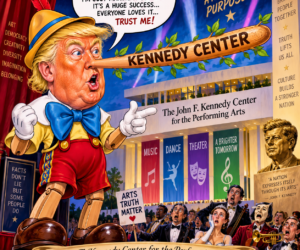 TAX RETURNS PROVE TRUMP IS LYING ABOUT KENNEDY CENTER